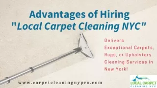 Advantages of Professional Carpet Cleaning in NYC