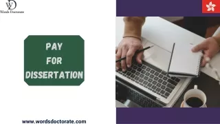 Pay for Dissertation @ Minimum Budget - Words Doctorate