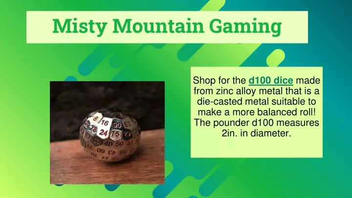 misty mountain gaming