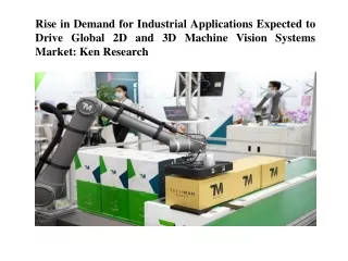 rise in demand for industrial applications