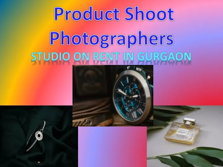 product shoot photographers