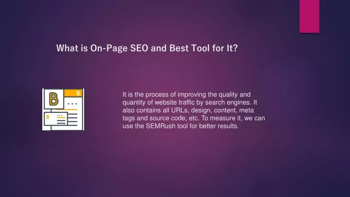 what is on page seo and best tool for it