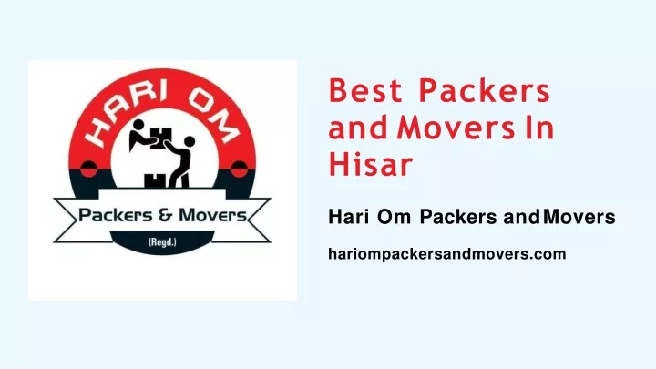 best packers and movers in hisar