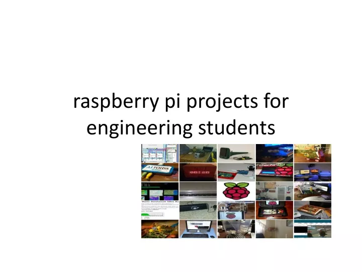 raspberry pi projects for engineering students