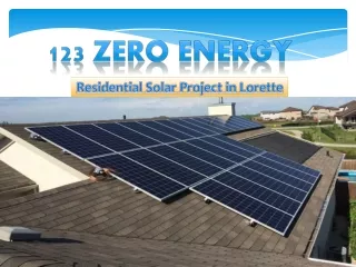 Residential Solar Project in Lorette