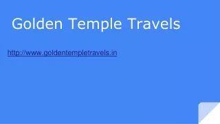 golden temple travels