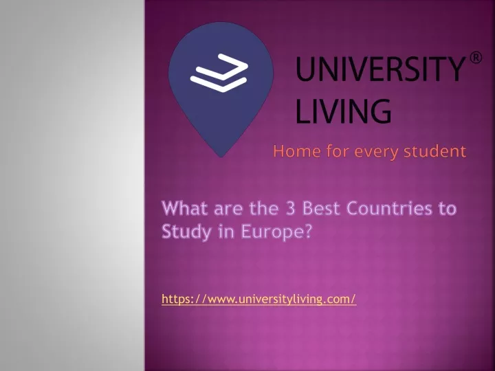 what are the 3 best countries to study in europe