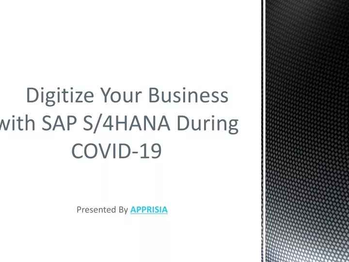 digitize your business with sap s 4hana during covid 19