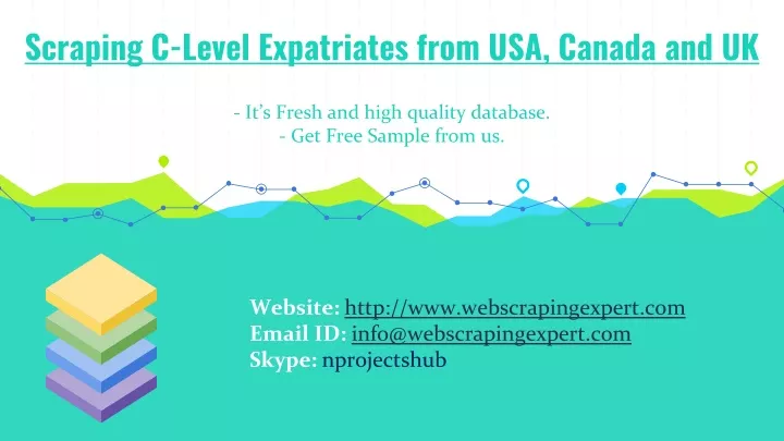 scraping c level expatriates from usa canada and uk