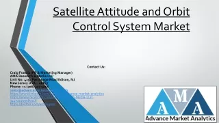 satellite attitude and orbit control system market