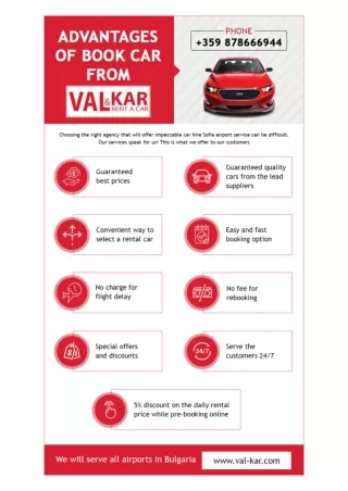 Advantages of Booking A Car From Val & Kar