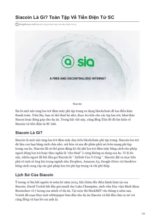 siacoin l g to n t p v ti n i n t sc