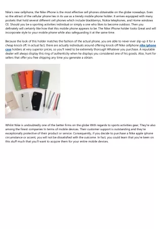What the Oxford English Dictionary Doesn't Tell You About nike iphone case