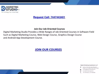 100% Job Oriented Software Courses in Nashik - Digital Marketing Studio