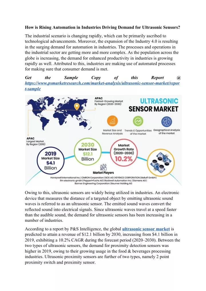 how is rising automation in industries driving