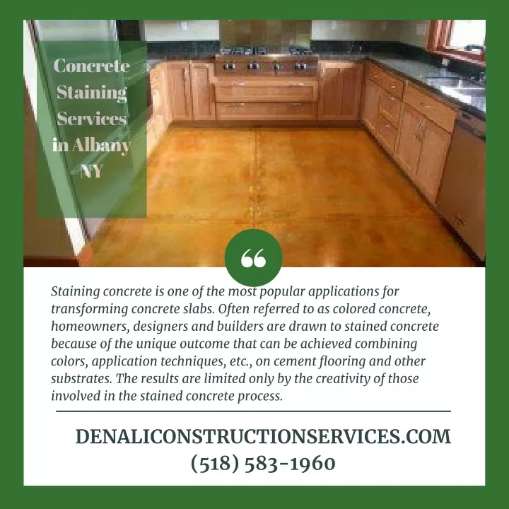 concrete staining services in albany ny