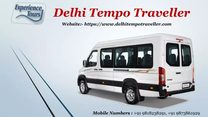 delhi tempo traveller website https www delhitempotraveller com