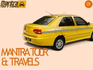 Now Is The Time For You To Know The Truth About Taxi Service In Chandigarh through Mantra Tour  Travels