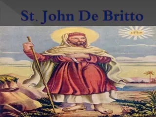 St. John de britto