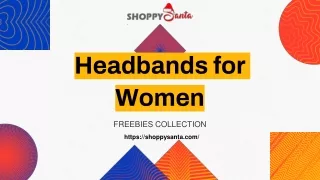 Headbands for Women Online at ShoppySanta