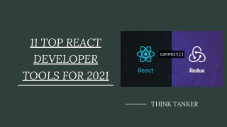 11 top react developer tools for 2021