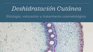 Tratamiento Deshidratación Cutánea