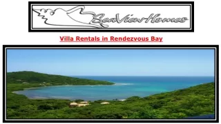 Villa Rentals in Rendezvous Bay