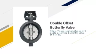 double offset butterfly valve