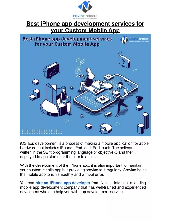 best iphone app development services for your
