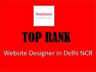 Website Designer in Delhi NCR, Website Designing in South Delhi