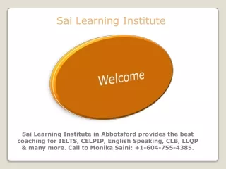 sai learning institute