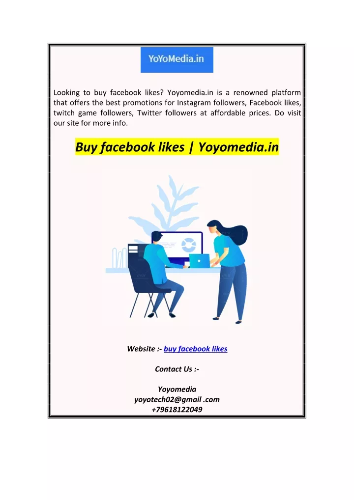 looking to buy facebook likes yoyomedia