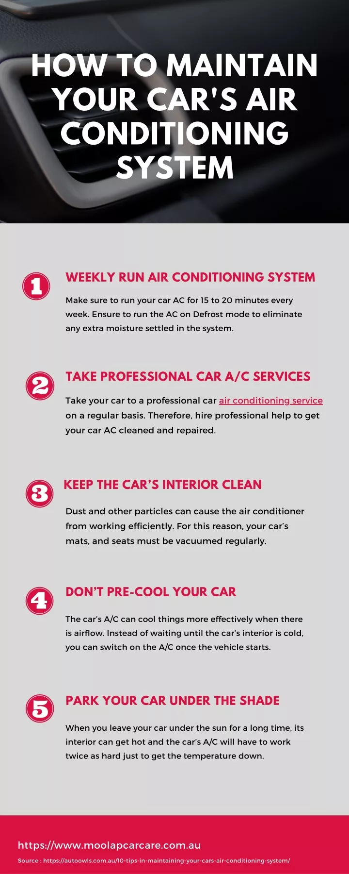 how to maintain your car s air conditioning system
