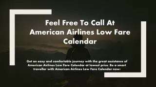My experience of flying using American Airlines Low Fare Calendar