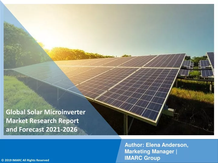 global solar microinverter market research report