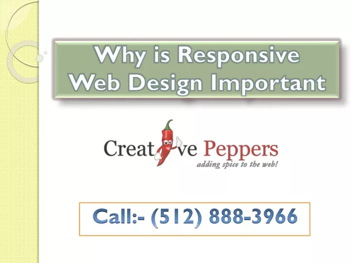 why is responsive web design important