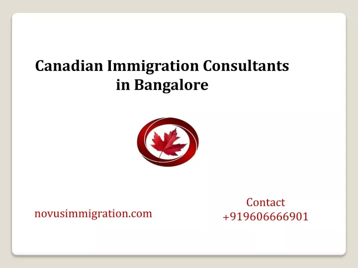 canadian immigration consultants in bangalore