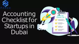 Accounting Checklist for Startups in Dubai