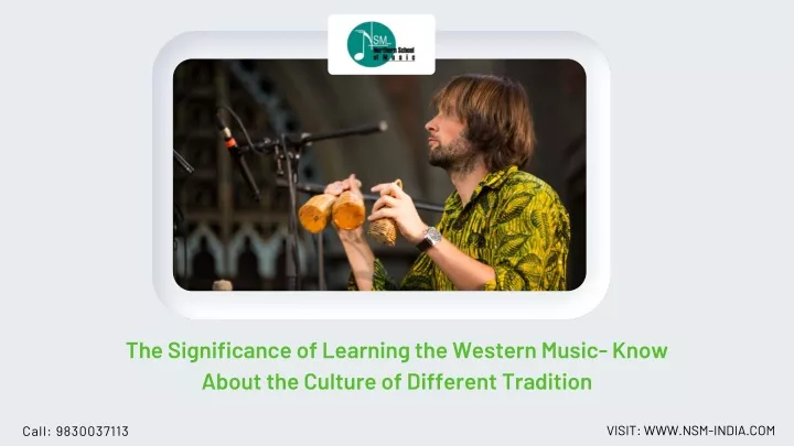 the significance of learning the western music