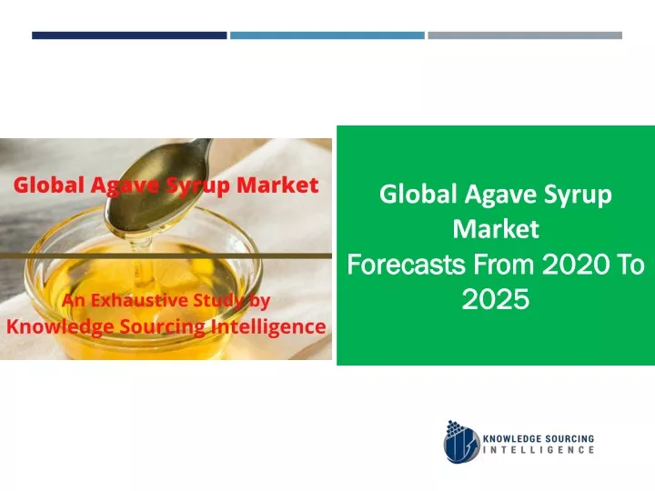 global agave syrup market forecasts from 2020