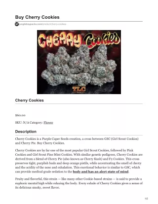 buy cherry cookies