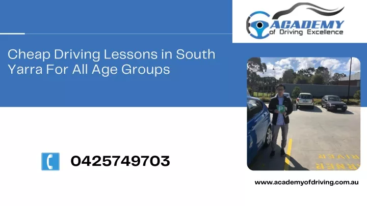 cheap driving lessons in south yarra