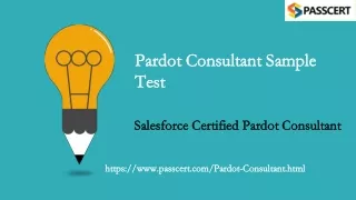 pardot consultant sample pardot consultant sample