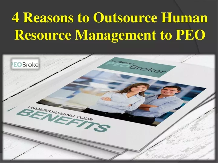 4 reasons to outsource human resource management