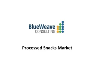 processed snacks market