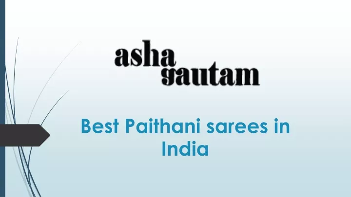 best paithani sarees in india