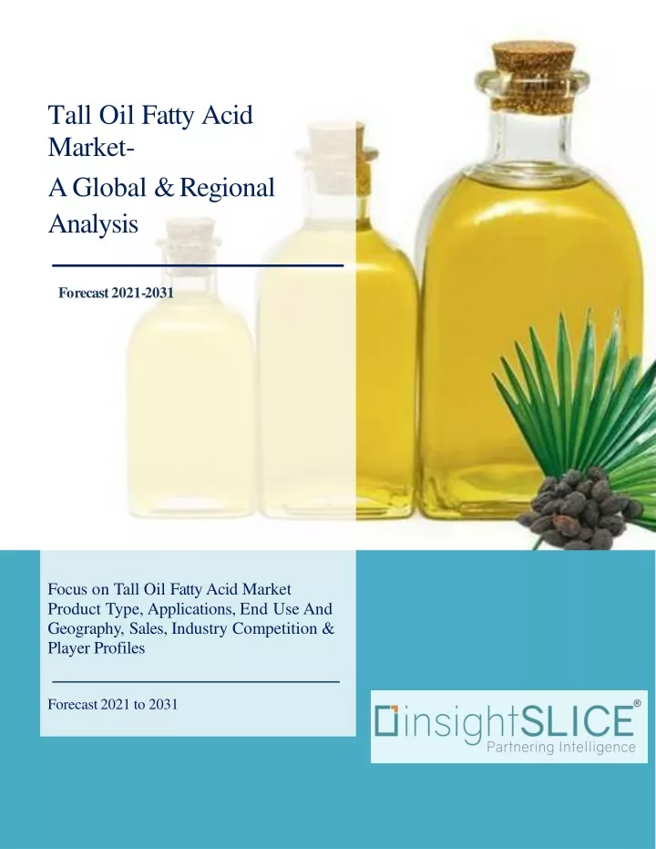 tall oil fatty acid market