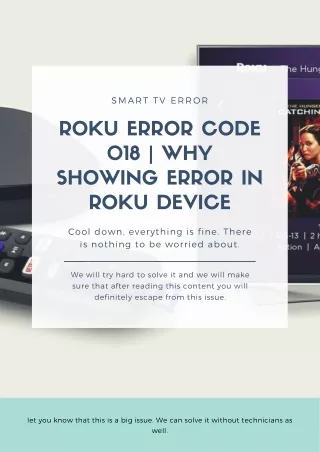 smart tv error