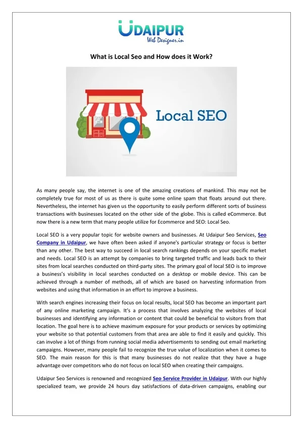 PPT - What is Local Seo and How does it Work-converted PowerPoint ...