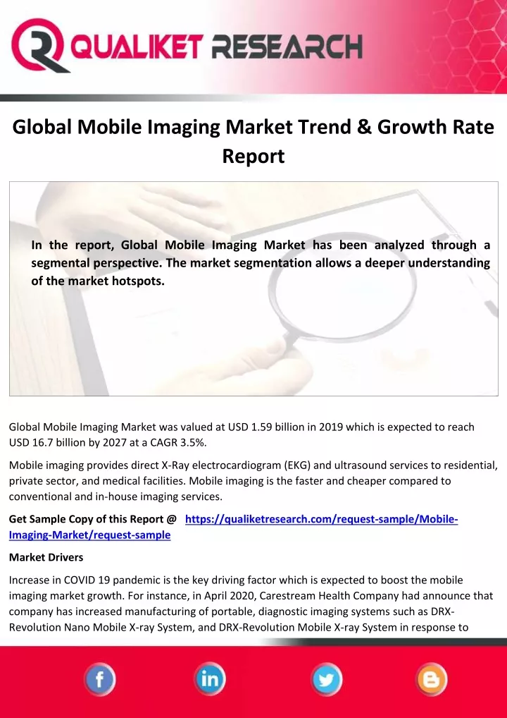global mobile imaging market trend growth rate